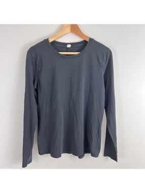 LULULEMON BLACK LIGHTWEIGHT Long sleeve T SHIRT size 8